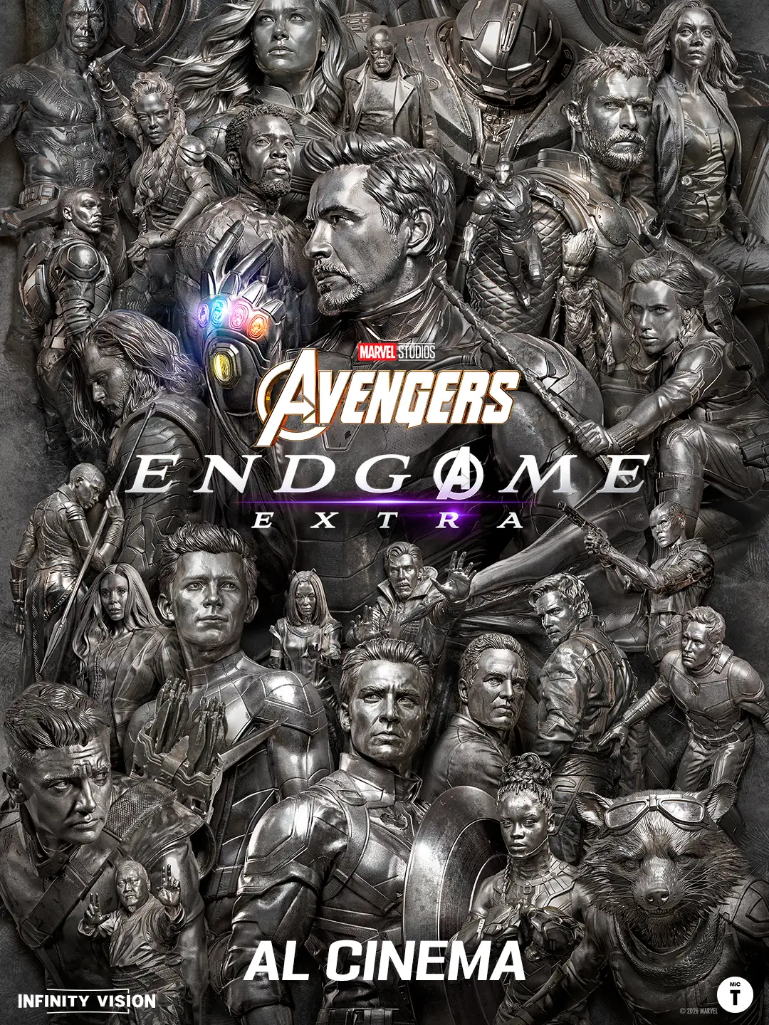 Poster film Avengers: Endgame EXTRA Infinity Vision