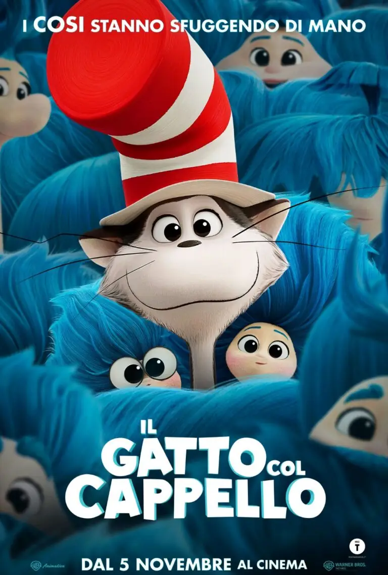 Poster film Il gatto col cappello
