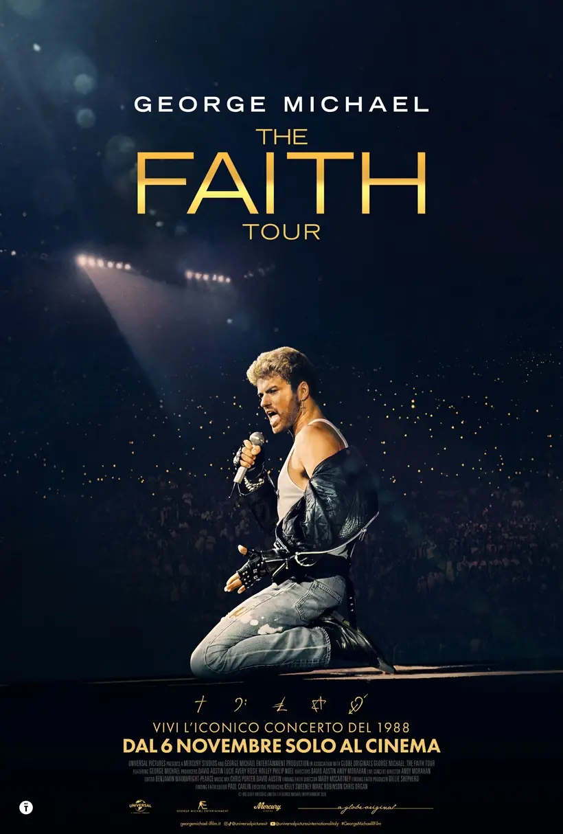 Poster film George Michael: The Faith Tour