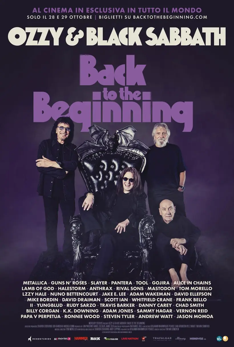 Poster film Ozzy & Black Sabbath: Back To The Beginning