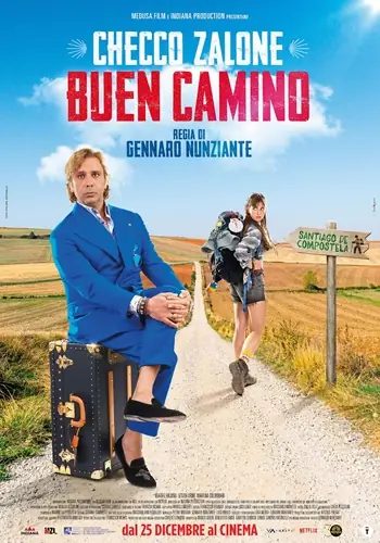 Poster film Checco Zalone - Buen Camino
