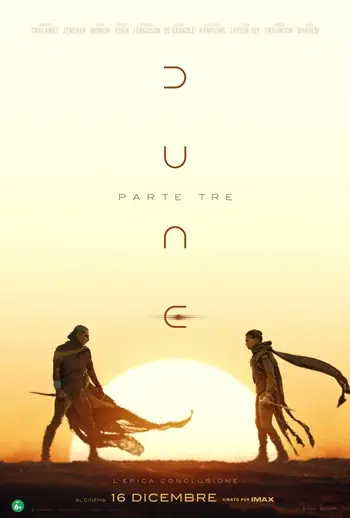 Poster film Dune – Parte Tre