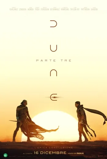 Poster film Dune – Parte Tre