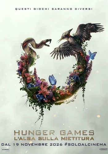 Poster film Hunger Games: L'Alba sulla Mietitura