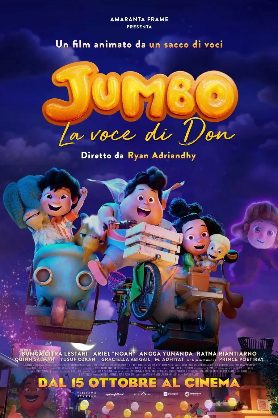 Poster film Jumbo - La voce di Don