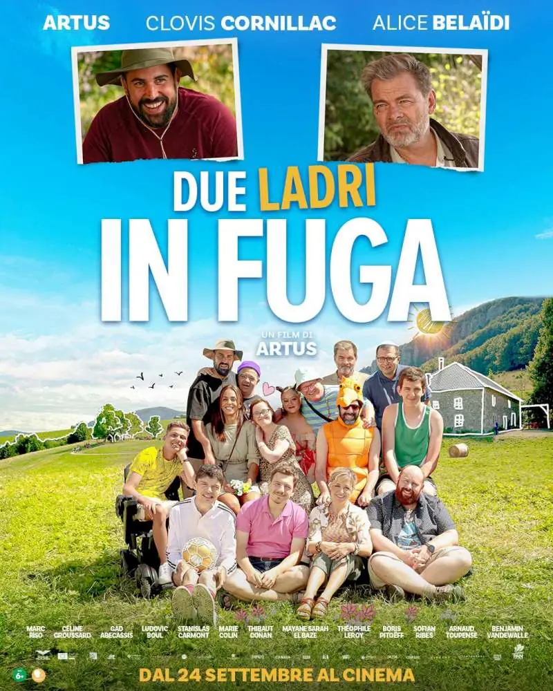 Poster film Due ladri in fuga