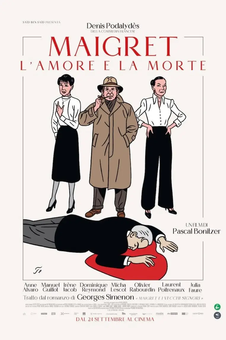 Poster film Maigret - L'amore e la morte