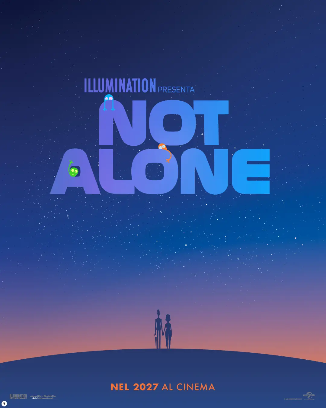 Poster film Not Alone