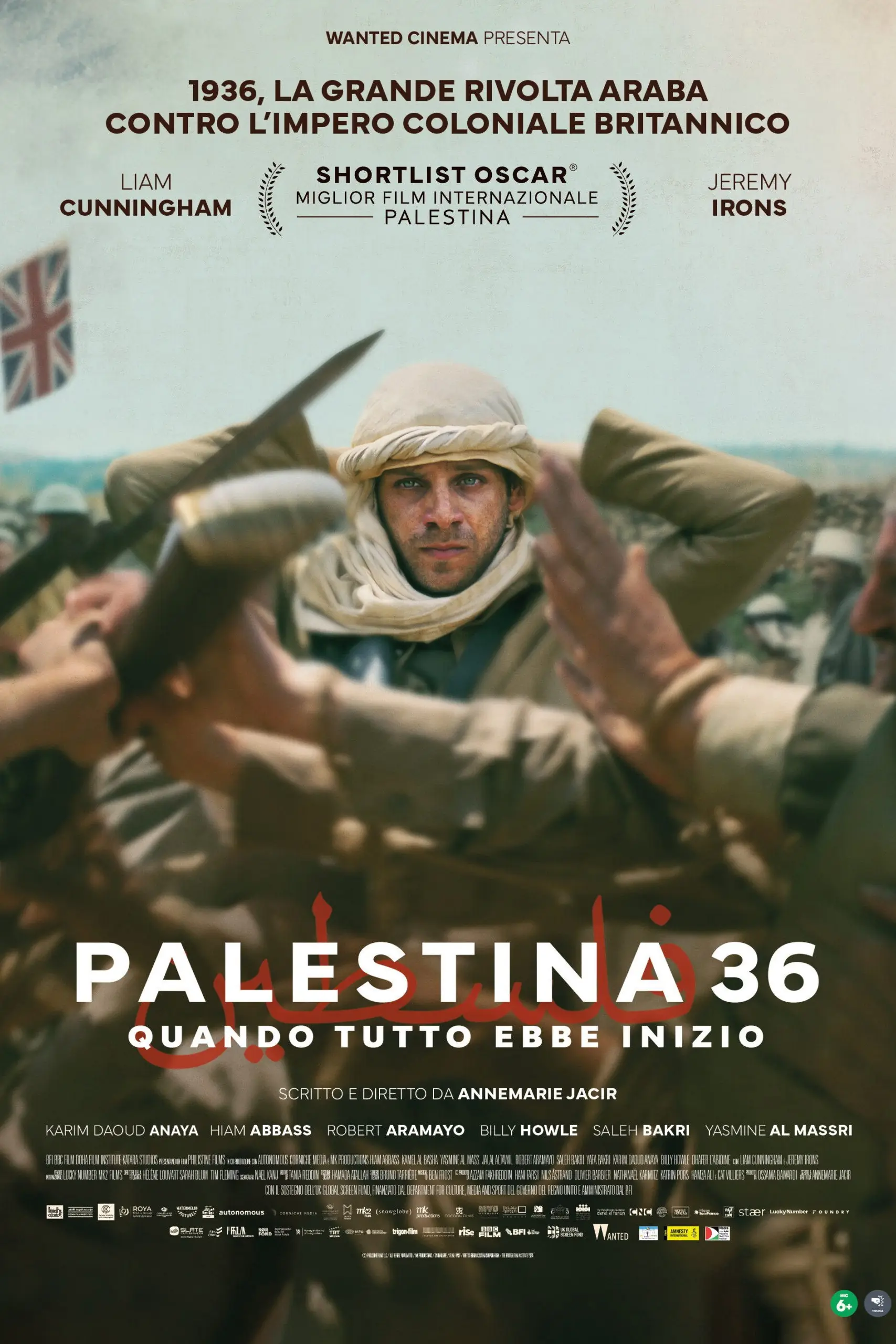 Poster film Palestina 36 - Quando tutto ebbe inizio