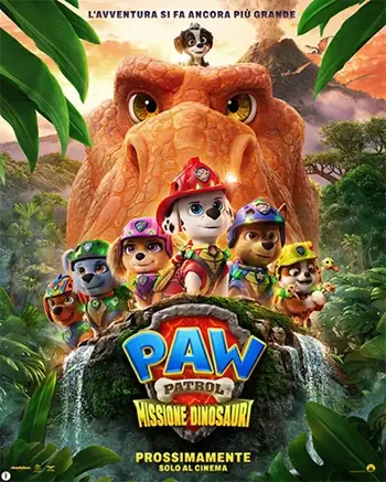 Poster film Paw Patrol - Missione Dinosauri