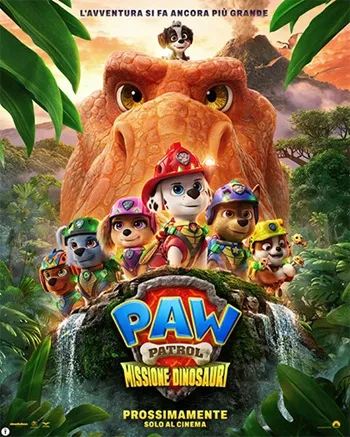 Poster film Paw Patrol - Missione Dinosauri