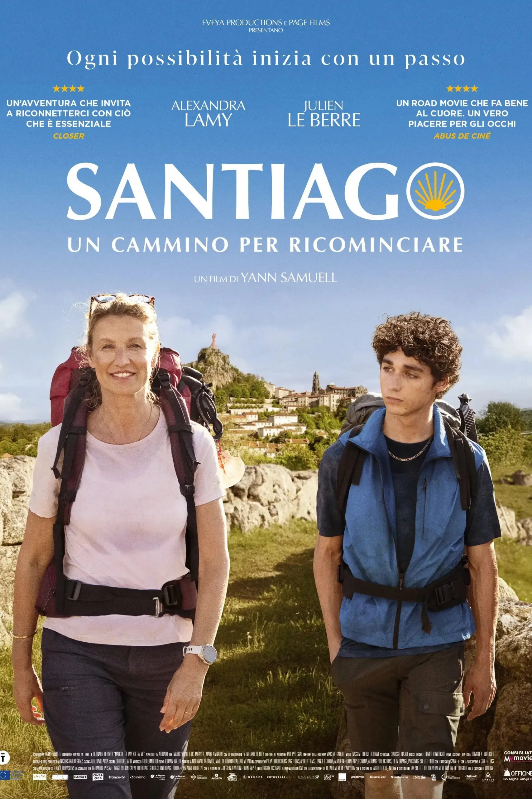 Poster film Santiago - Un cammino per ricominciare