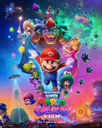 Poster film Super Mario Galaxy – Il Film