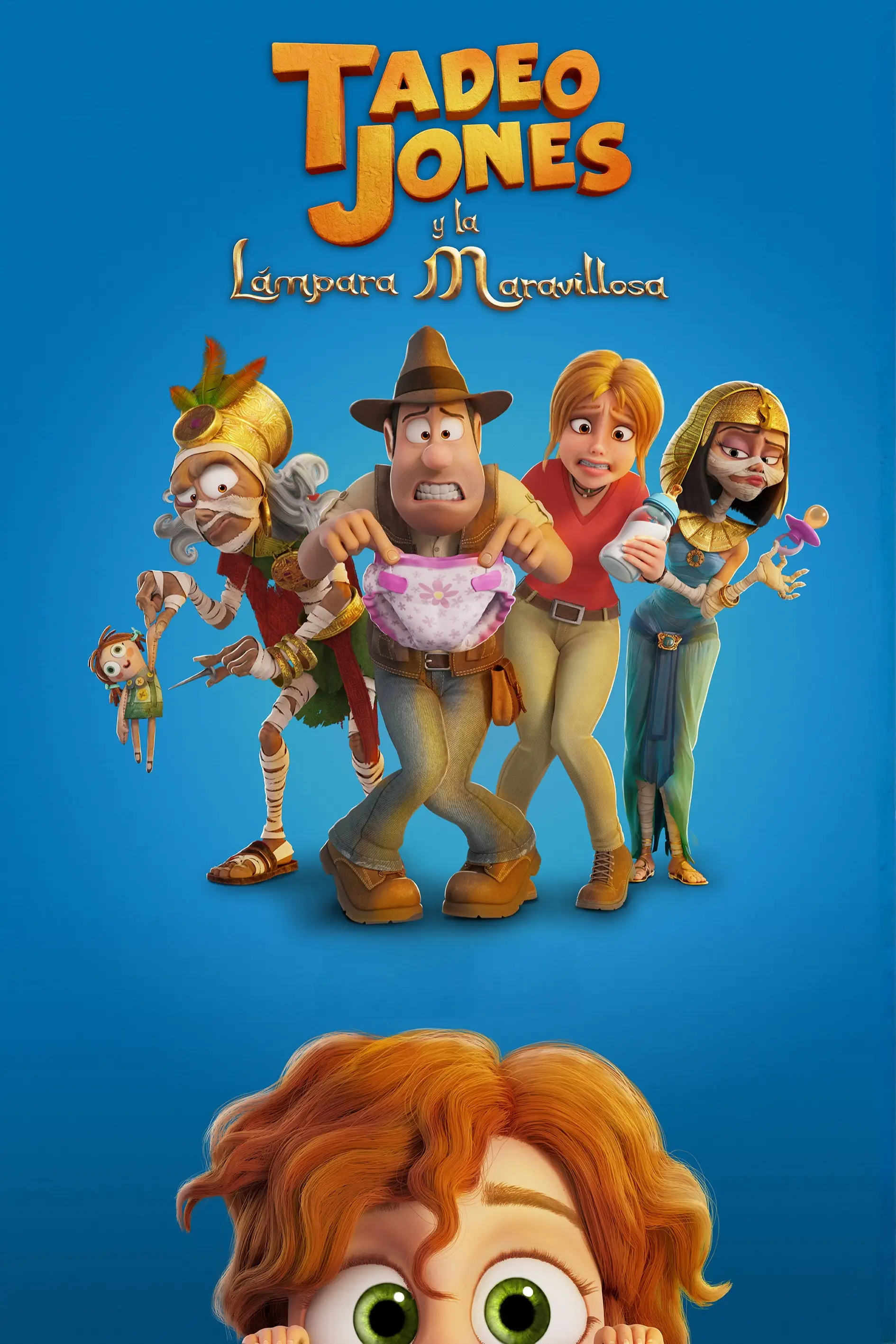 Poster film Taddeo l’esploratore e la lampada magica