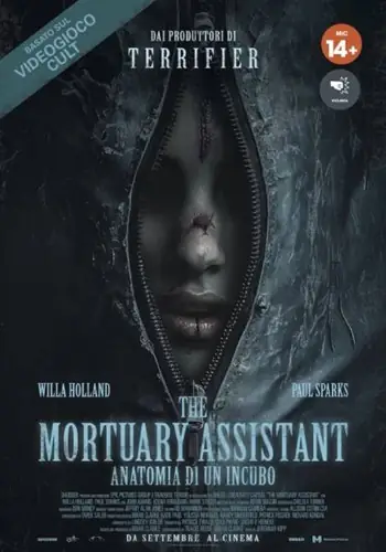 Poster film The Mortuary Assistant - Anatomia di un Incubo