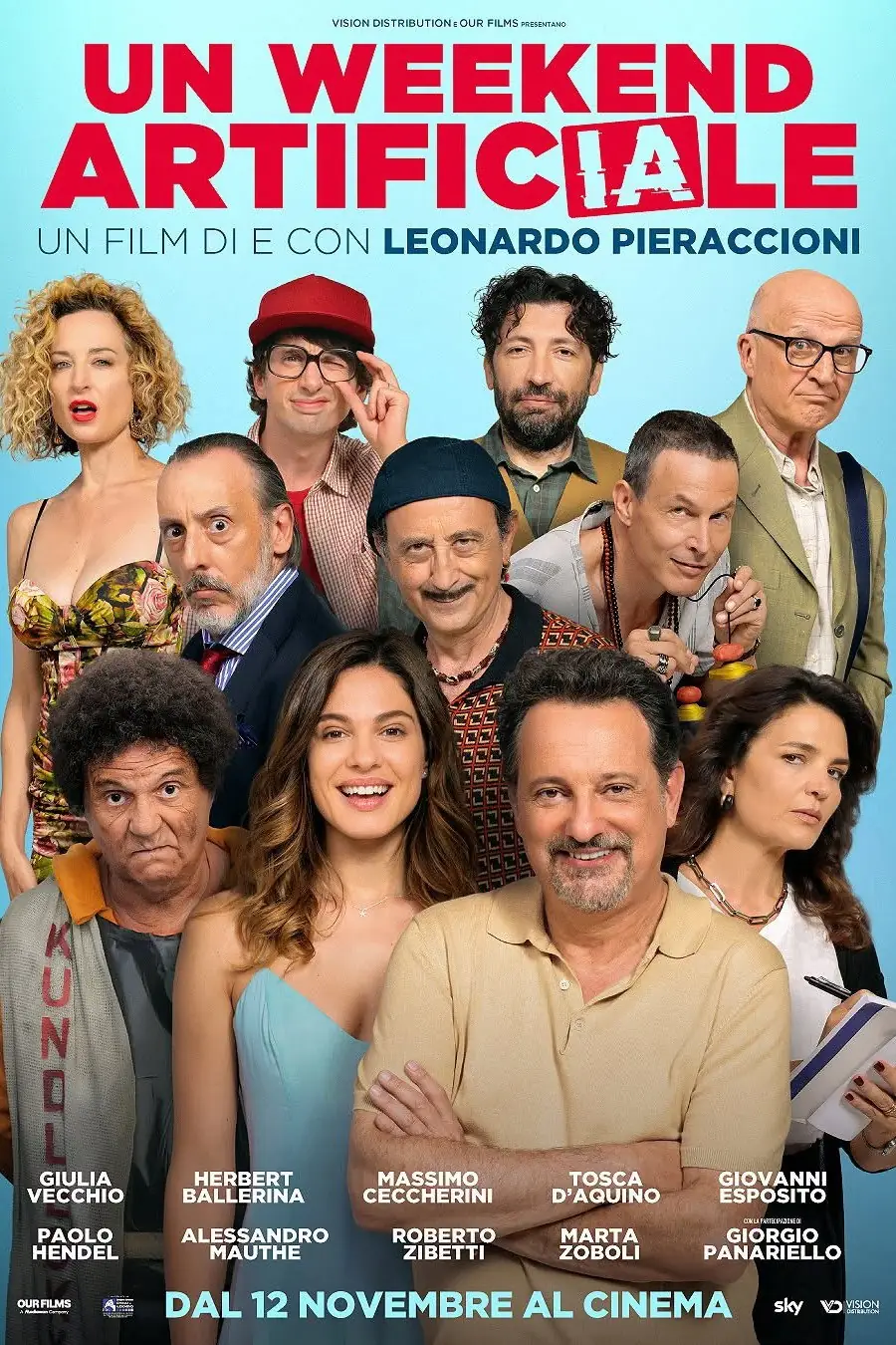 Poster film Un weekend artificiale