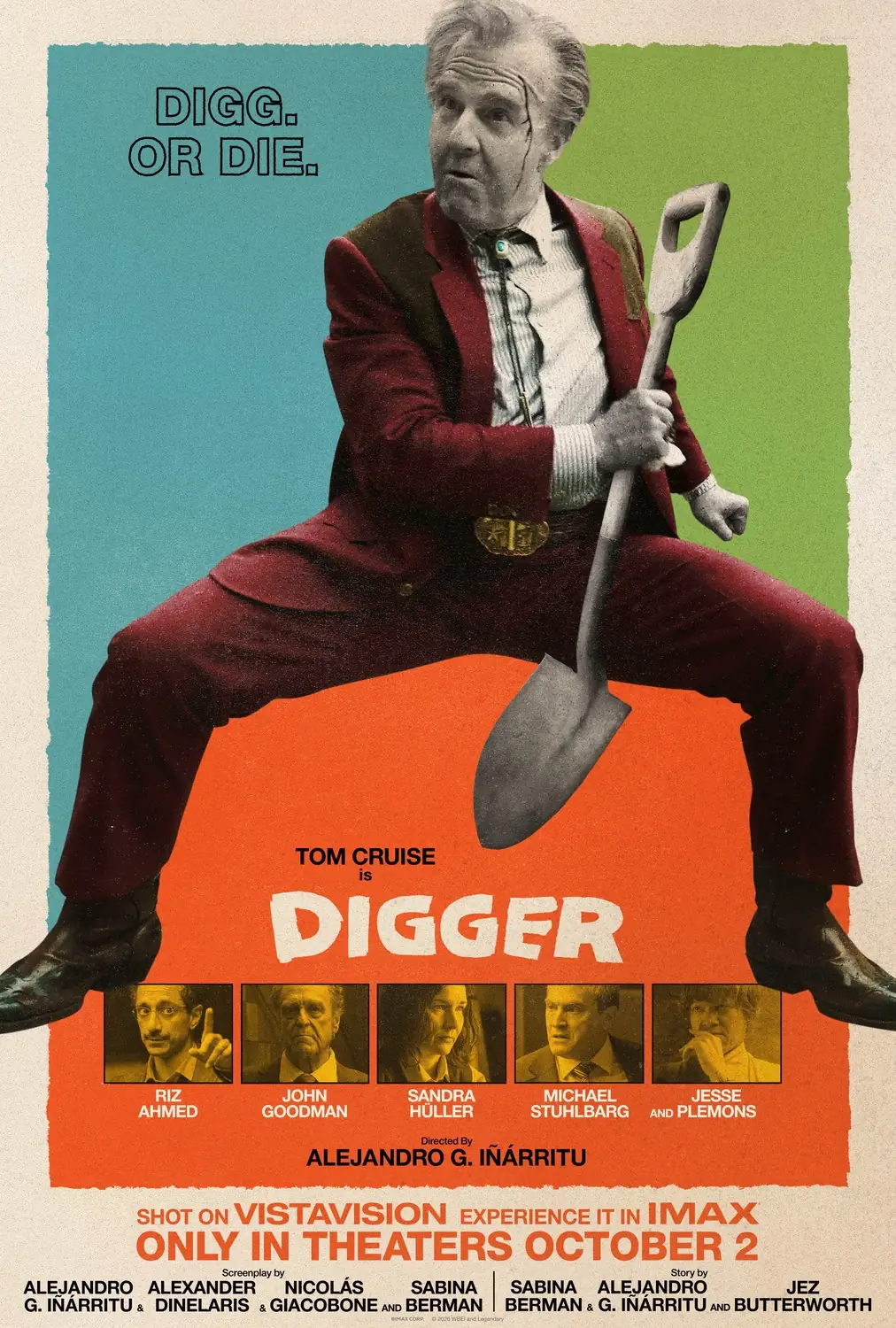 Poster film Cinema in Lingua | Digger