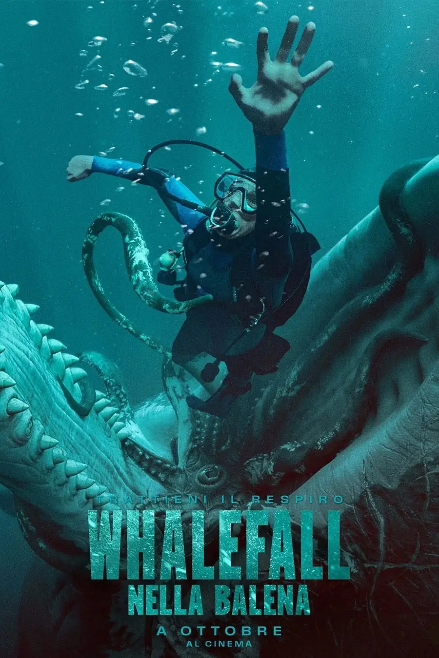 Poster film Whalefall - Nella balena