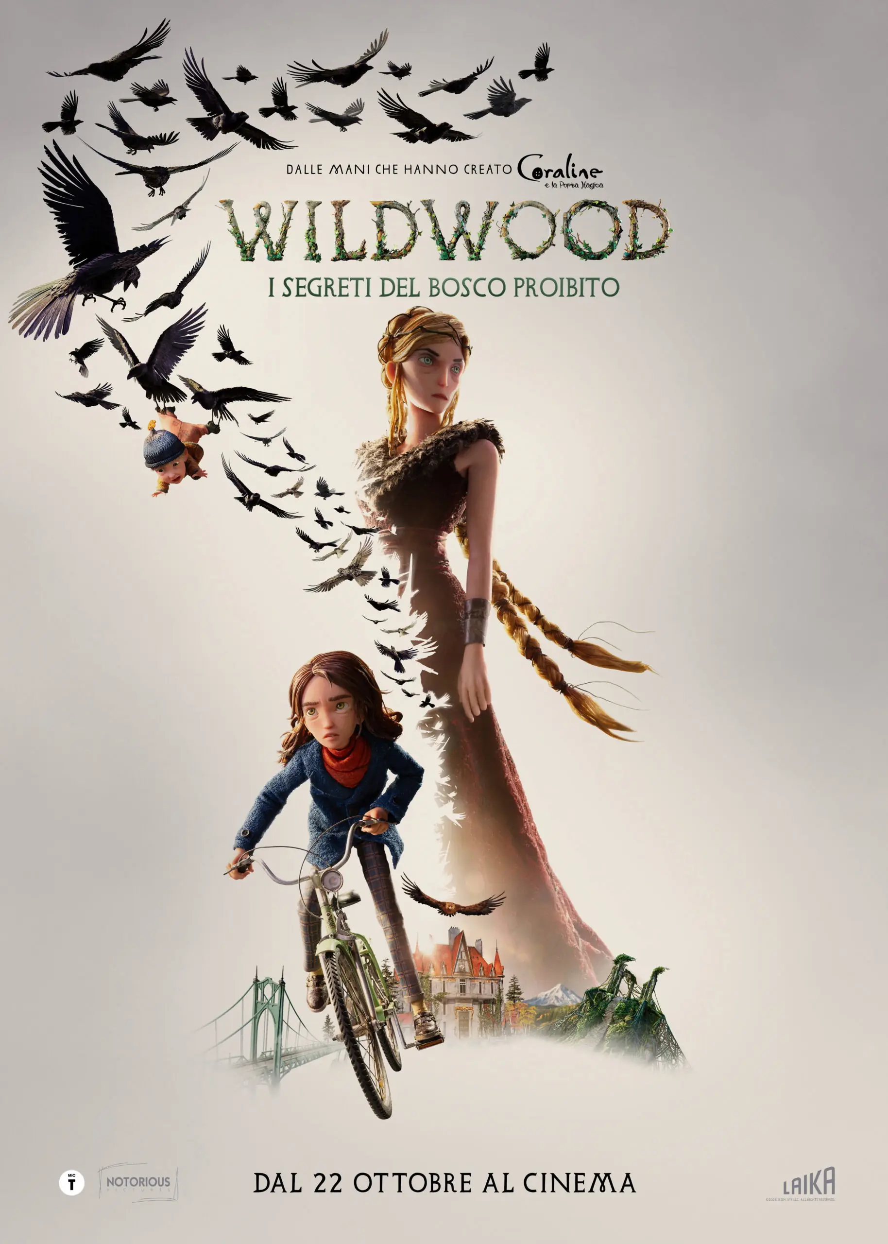 Poster film Wildwood - I segreti del bosco proibito